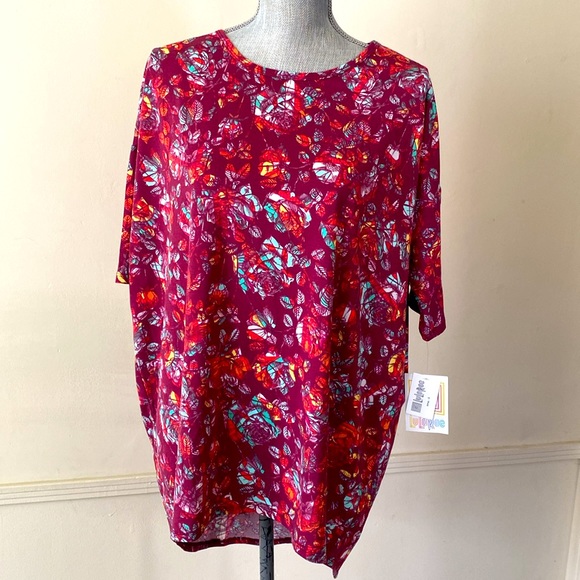 LuLaRoe “IRMA” HIGH-LOW TUNIC OVERSIZED TOP SIZE SMALL🌟NWT🌟 - Picture 2 of 11